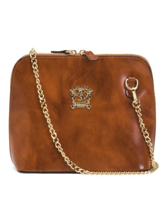 Pratesi Handbags - PRATESI Made In Italy Leather Dome Crossbody